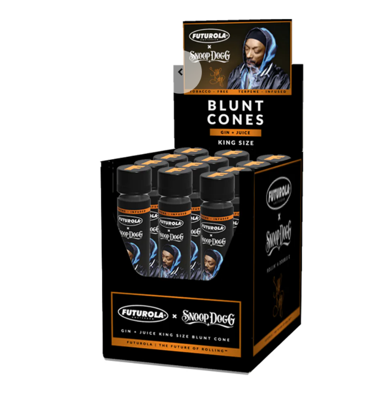 Pre-rolled cones displayed to show how to pack a cone.