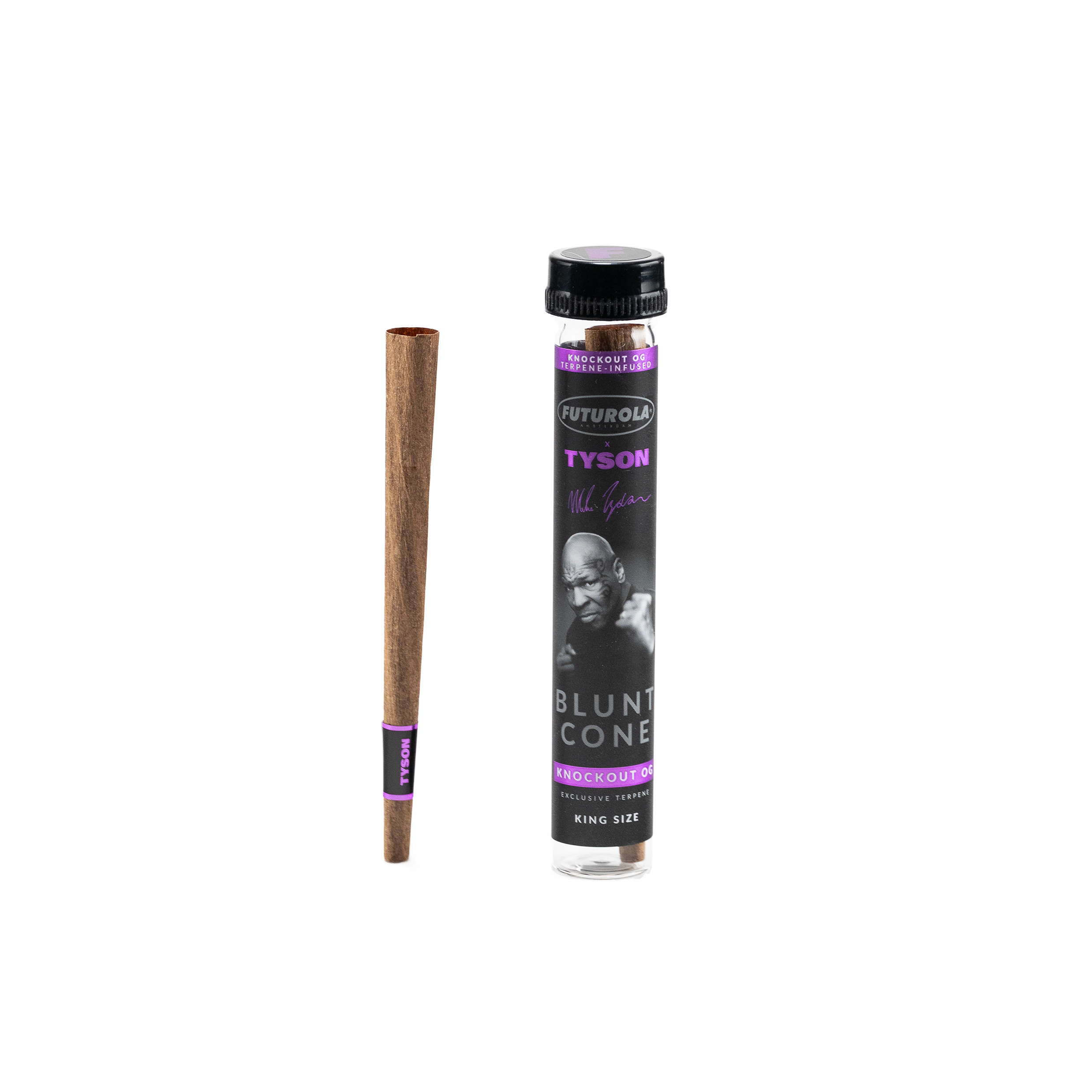 FUTUROLA X TYSON TOBACCO-FREE BLUNT CONES KNOCKOUT OG