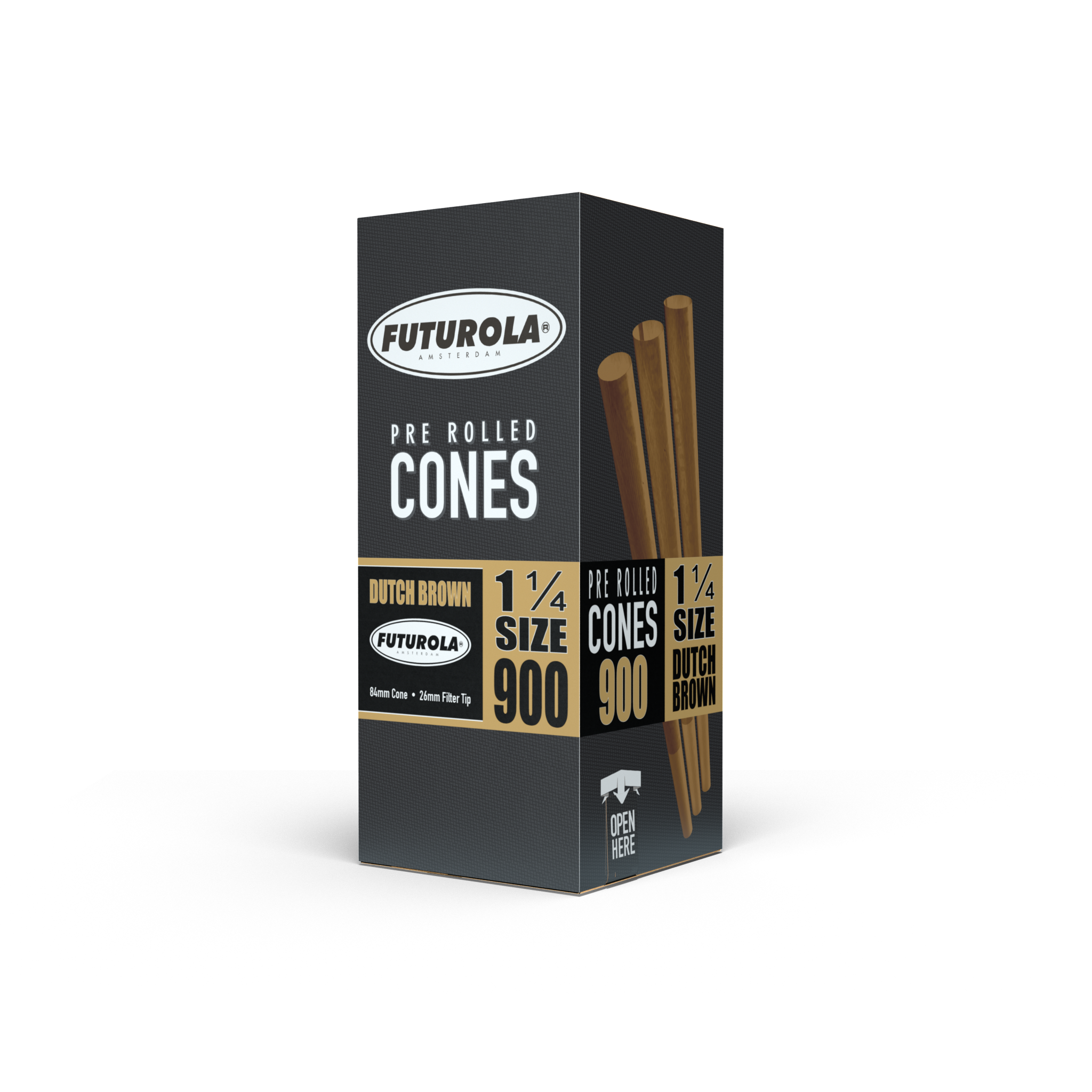 84/26 | STANDARD PAPER CONES | 1 1/4 - FUTUROLA