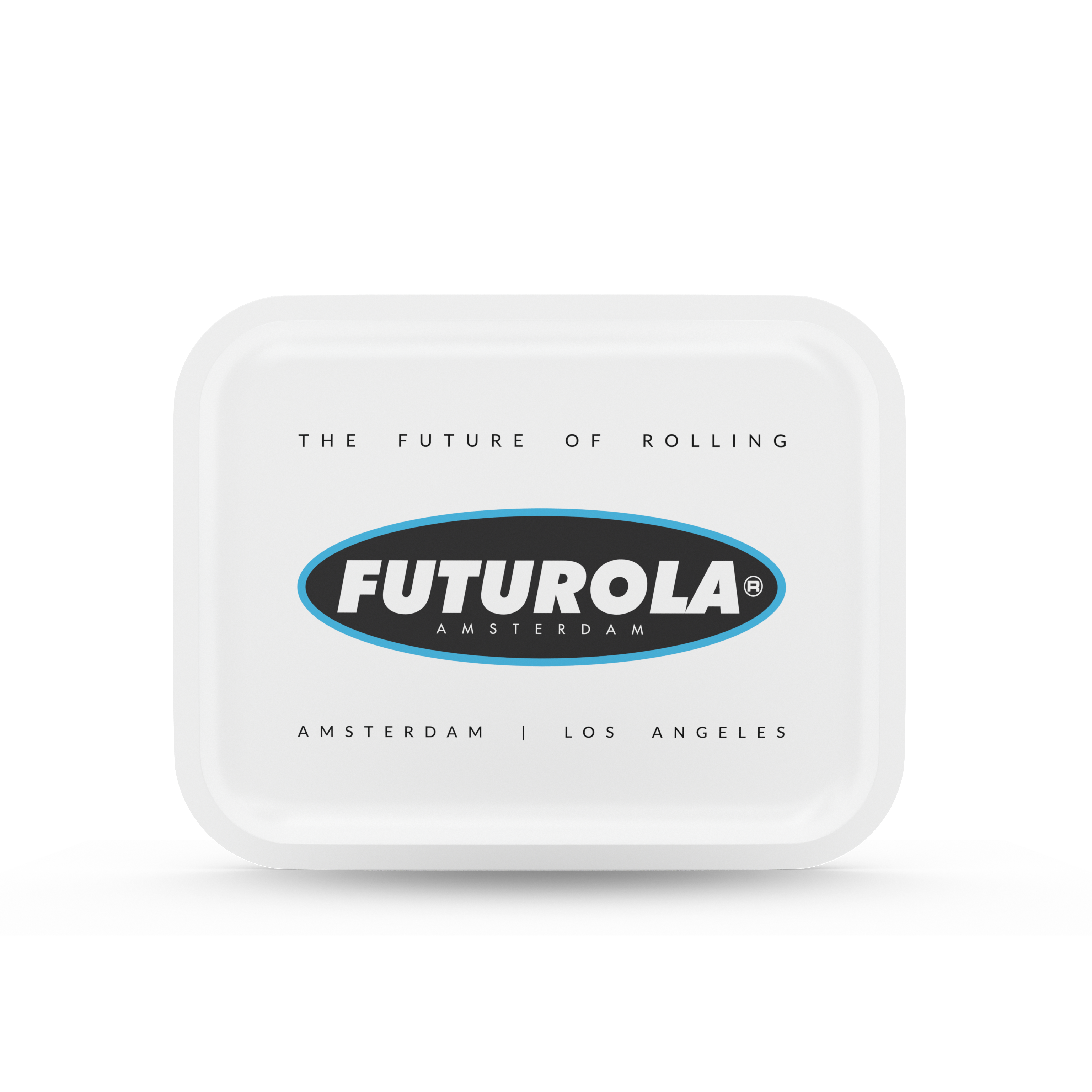 FUTUROLA LARGE WHITE ROLLING TRAY - FUTUROLA