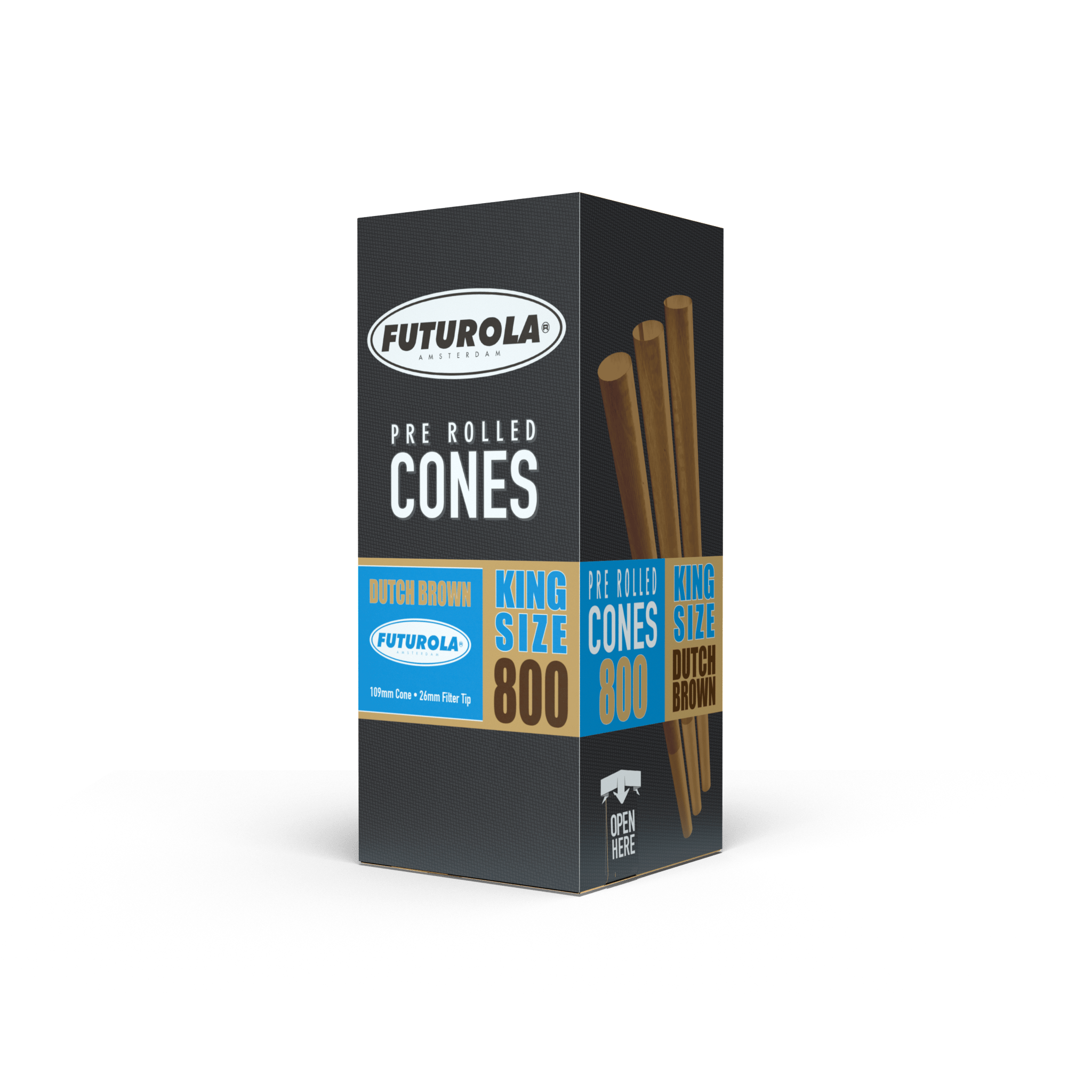 109/26 | STANDARD PAPER CONES | KING - FUTUROLA