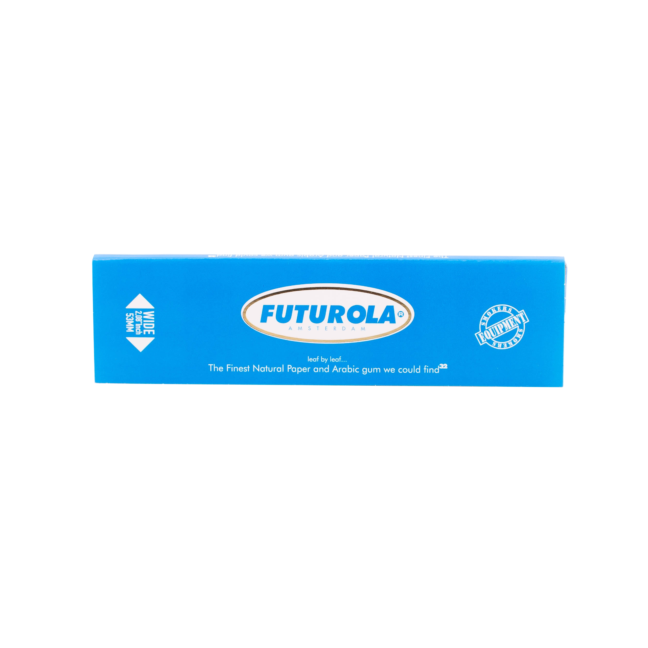 Classic king size rolling papers made from natural paper and Arabic gum, featuring a wide design for easy rolling and a smooth smoking experience.