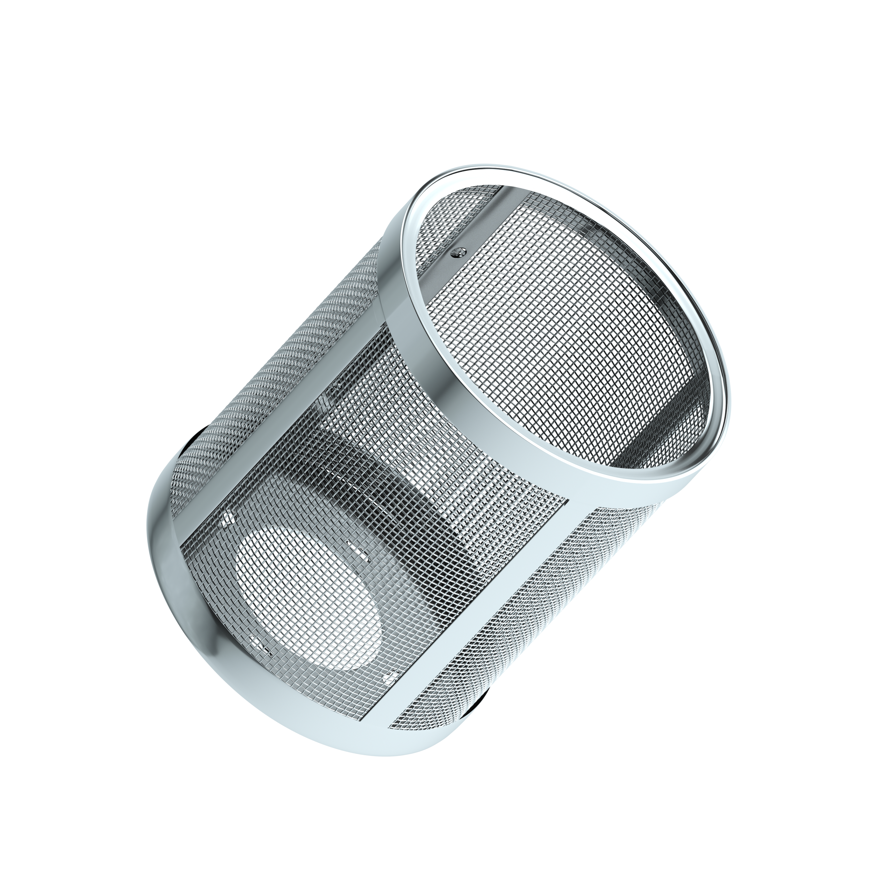 Super Shredder screen barrel for fine shredding, made of durable metal mesh, enhancing efficiency in pre-roll production.