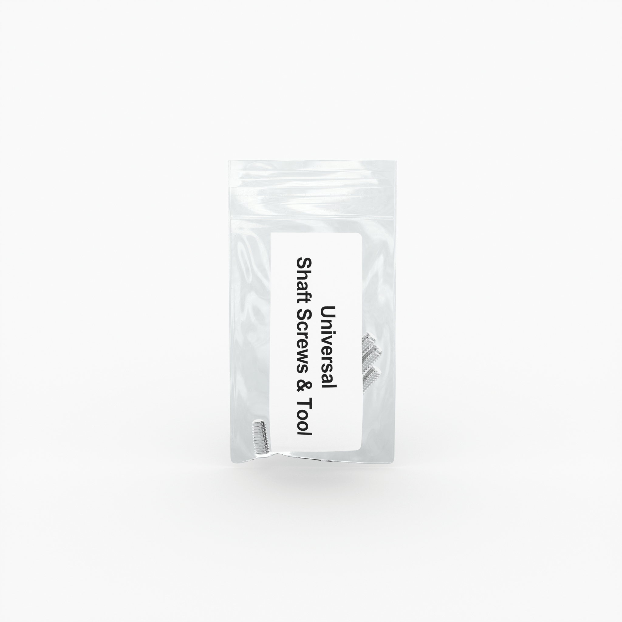 Universal shaft screws and tool kit for smoking accessory assembly, ensuring compatibility and ease of use for premium shredding tools. Ideal for maintaining Futurola shredders and enhancing the rolling experience.