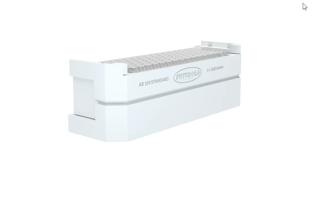 Dutch Crown Device shown in a diagonal position in front of a white background.