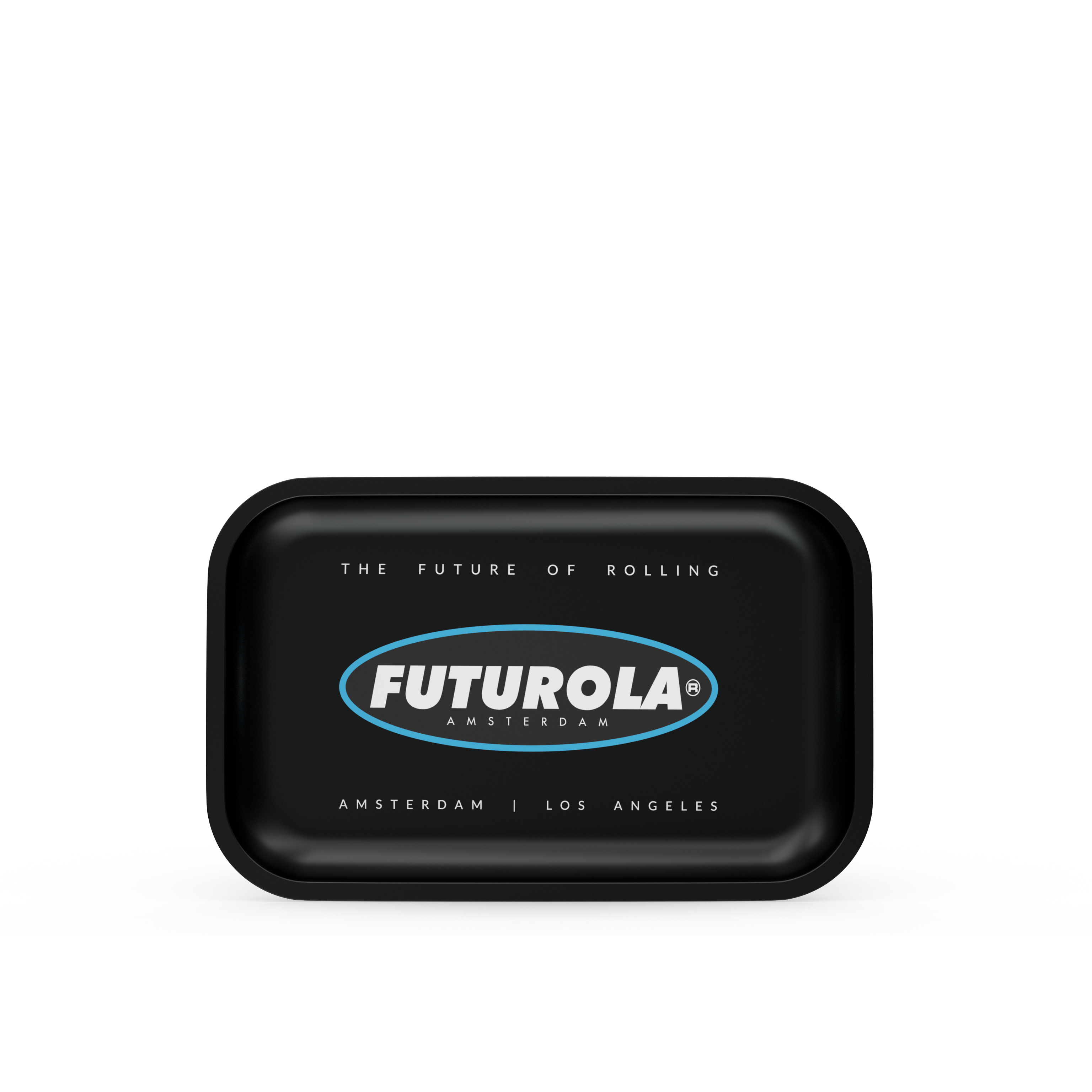 FUTUROLA MEDIUM BLACK ROLLING TRAY - FUTUROLA